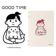 KOKUYO Noritake聯名Ⅲ 4孔活頁本 B5-紅