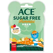 【ACE】ZERO SUGAR Q軟糖(蘋果橘子)-40g
