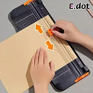 【E.dot】便攜雙向滑刀裁紙器 (含折疊延長尺)