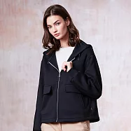 【ST.MALO】繆思典雅石墨烯遠紅外線溫控修身女外套-2344WJ- M 碳黑色