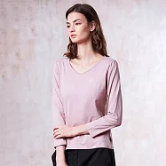 【ST.MALO】法式月領石墨烯蓄暖上衣-2347WT- M 乾燥玫瑰