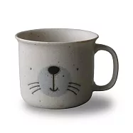 【日本Awasaka】MoguMogu動物 陶瓷馬克杯300cc ‧ 海豹