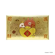 卡娜赫拉的小動物金箔紅包袋 招財進寶