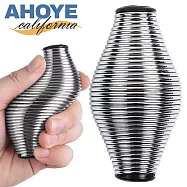 【Ahoye】金屬彈簧握力球 (手指訓練 健身器材 手握力 握力器 腕力器)