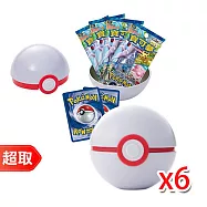 PTCG《精靈球禮盒》精靈球禮盒(6入一盒) Pok&eacute;mon GO 紀念球x6 ⚘ 寶可夢集換式卡牌遊戲 ⚘ Pok&eacute;mon Trading Card Game
