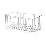 【MUJI 無印良品】不鏽鋼收納籃/寬30cm