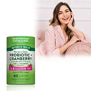 綠萃淨 女性蔓越莓益生菌舒密膠囊(40粒/瓶)