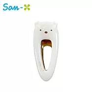 【日本正版授權】角落生物 壓克力髮夾 造型髮夾/髮夾/瀏海髮夾/瀏海夾 角落小夥伴 - 北極熊款