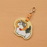 貓福珊迪皮革吊飾 炸蝦