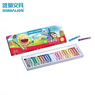 雄獅 OP 粉蠟筆 24色