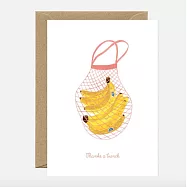 【AWS】Thanks a bunch bananas 感謝卡 #1367