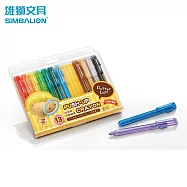 雄獅 CC-313-2 奶油獅自動蠟筆13色