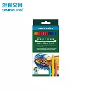 雄獅 WTP-24A 水性色鉛筆 紙盒 24色