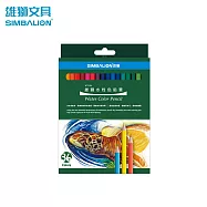 雄獅 WTP-36A 水性色鉛筆 紙盒 36色