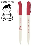 KOKUYO Noritake聯名Ⅲ中性筆0.5mm黑墨- 紅