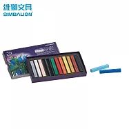 雄獅 HP 硬式粉彩 12色