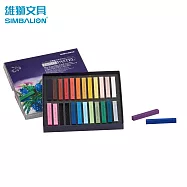 雄獅 HP 硬式粉彩 24色