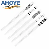 【AHOYE】赫本風陶瓷筷子 5雙入