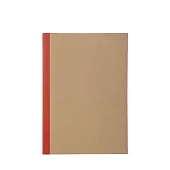 【MUJI 無印良品】筆記本(空白).線裝/30張.B5.米米色A