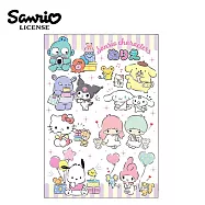 【日本正版授權】三麗鷗 B5著色本 32頁 日本製 彩繪本/塗鴉本/繪圖本