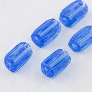 【日本MIYUKI FACTORY】希臘神話風 捷克玻璃珠(袋裝) 4x6mm圓弧形 ‧ 藍寶石