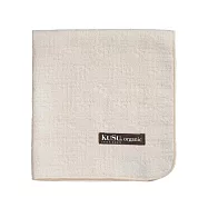 【日本楠橋紋織】KuSu organic 三重紗無撚有機棉手巾 ‧ 杏白