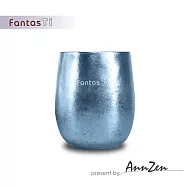 【AnnZen】《FantasTi》鈦愛生活-雙層保冷溫純鈦杯-耀藍結晶