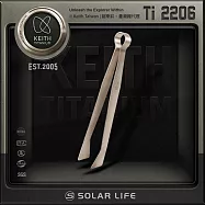 Keith 鎧斯鈦烤肉夾 / Ti2206.露營料理夾 日式燒烤夾 韓式燒肉夾 食物夾沙拉夾 中秋BBQ夾