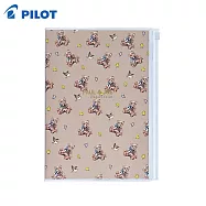 PILOT限量Paul&Joe聯名 A5筆記本 眼鏡盒拿鐵熊