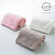 【日本丸真】日本製ima Haruka 親膚棉柔迷你浴巾 白