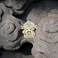 麥麥大節慶-福德正神金屬書籤-金 金色