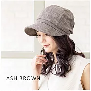 日本 QUEENHEAD 抗UV涼爽透氣棉麻材質帥氣小顏防曬帽022 摩卡色