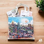 YouRblock X Mimi Block 台灣城鄉風景帆布袋