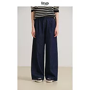 ltyp旅途原品 重磅粗砂漢麻棉大廓形牛仔褲 休閒直筒褲女春-不慌 MLXL M 牛仔藍-環保水洗