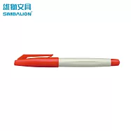 (12入1盒)雄獅 NO.88簽字筆 紅