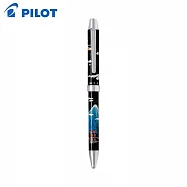 PILOT限量2+1雅繪卷輕油多功能筆 月亮與富士山