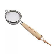 【日本青芳製作所】天然木把 不鏽鋼 濾茶器