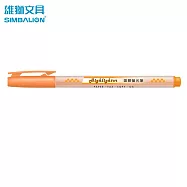 (12入1盒)雄獅FM-35螢光筆 螢光橘