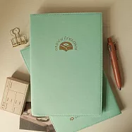 【Groww and Gloww】A5 筆記本 方格眼餐桌 vol.1 一般筆記本(土耳其藍)