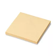 【MUJI 無印良品】便利貼/75×75.原色.50張