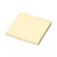 【MUJI 無印良品】便利貼/75×75.黃.50張