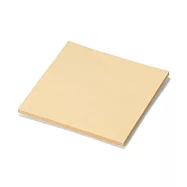 【MUJI 無印良品】便利貼(整面可黏貼式)/75×75.原色.30張