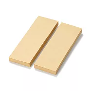 【MUJI 無印良品】便利貼/75×25.原色.100張