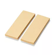 【MUJI 無印良品】便利貼(整面可黏貼式)/75×25.原色.70張