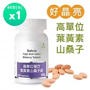 【SALVIA】Salvia高單位複方葉黃素山桑子錠 1瓶共60顆