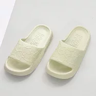 333家居鞋館 印花熊熊 可愛輕甜室內拖鞋 淺綠26號