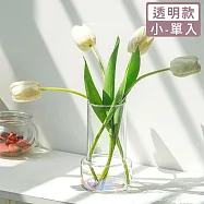 【好拾選物】北歐高雅輕奢玻璃花瓶 小 -透明款