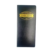 鼎盛 T-208 名片簿 (單排4格) 黑