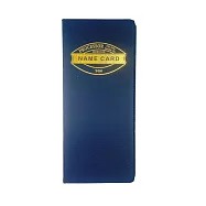 鼎盛 T-208 名片簿 (單排4格) 藍