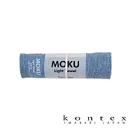 【日本愛媛 KONTEX】MOKU超速乾輕薄吸水長毛巾 (湖水藍) | 鈴木太太公司貨